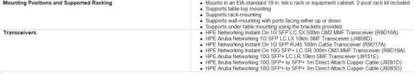 HPE Networking Instant On Switch 12p 10GBT 4p SFP+ 1960 (JL805A)6