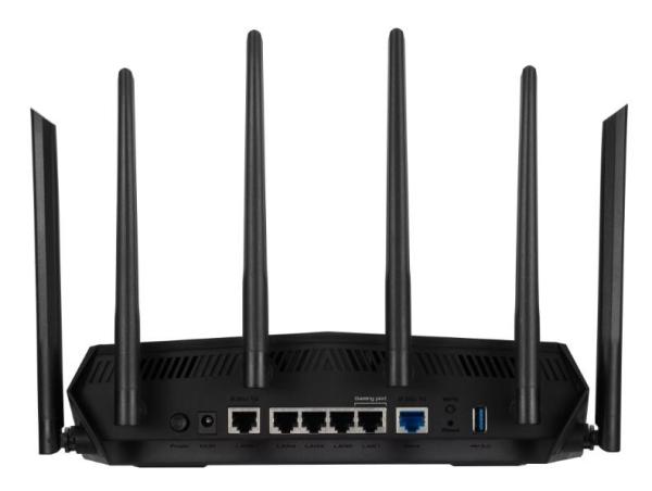 ASUS TUF-AX6000 (AX6000) WiFi 6 Extendable Gaming Router, 2.5G porty, AiMesh, 4G/5G Mobile Tethering1