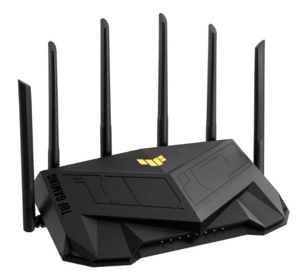 ASUS TUF-AX6000 (AX6000) WiFi 6 Extendable Gaming Router,  2.5G porty,  AiMesh,  4G/ 5G Mobile Tethering1