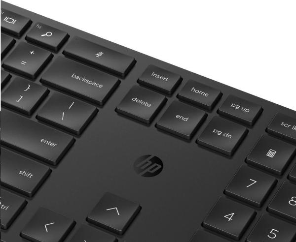 HP 650 Wireless Keyboard & Mouse Black- CZ klávesnice a myš,  černá2