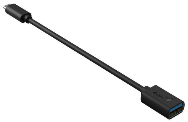 GENIUS ACC-C2AC redukce USB-C na USB-A,  černá1