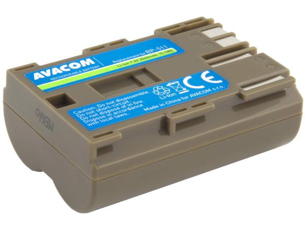 AVACOM baterie Canon BP-511/  512 Li-Ion 7.4V 2040mAh 15.1Wh
