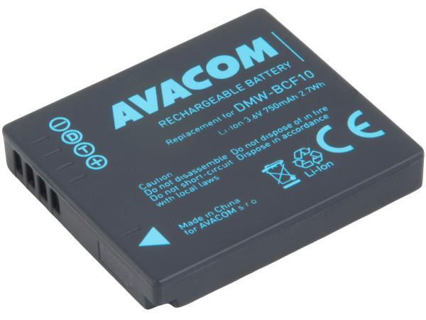 AVACOM baterie Panasonic DMW-BCF10 Li-Ion 3.6V 750mAh 2.7Wh