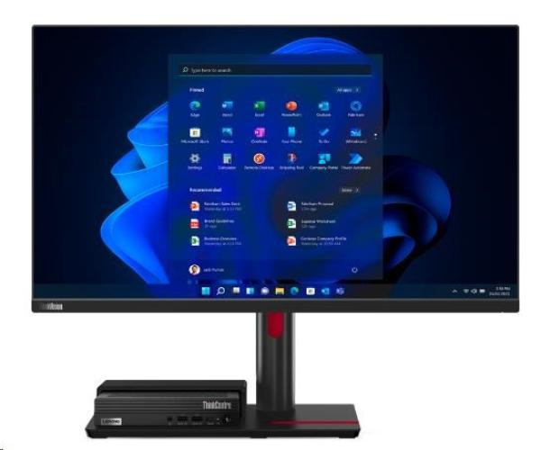 LENOVO LCD ThinkCentre TIO Flex 27i-27" IPS, matný, 16:9, 1920x1080, 178/ 178, 6ms, 300cd, 1000:1, DP, VGA, HDMI, VESA, 3Y1