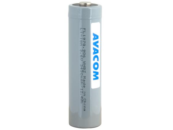 AVACOM nabíjecí baterie 18650 Panasonic 3450mAh 3, 6V Li-Ion - s elektronickou ochranou,  vhodné do svítilny