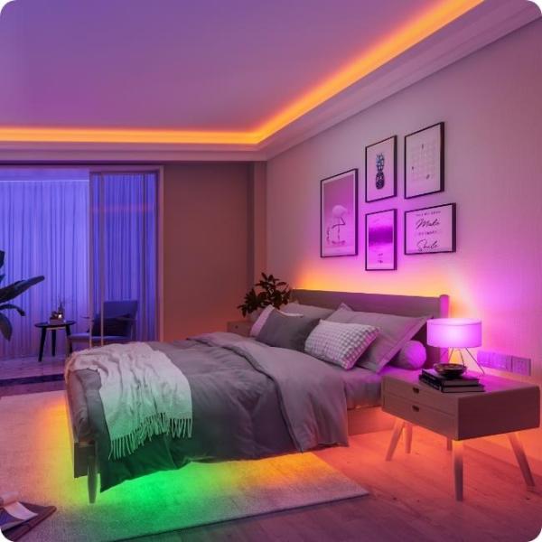 Govee WiFi RGBIC Smart PRO LED pásek 10m - extra odolný - poškozený obal (Komplet)1