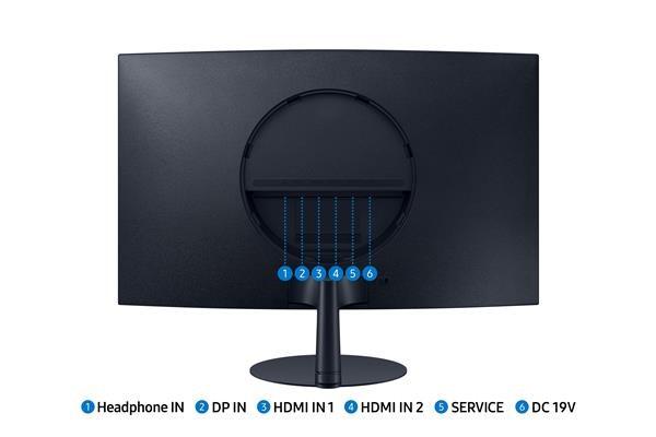 SAMSUNG MT LED LCD Monitor 32" S39C-prohnutý,VA,1920x1080 FullHD,4ms,75Hz,2xHDMI,DisplayPort10