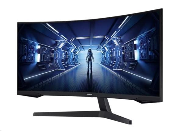 SAMSUNG MT LED LCD herný monitor 34" Odyssey 34G55TWWRXEN-Flexible, VA, 3440x1440, 1ms, 165Hz, HDMI, DisplayPort3