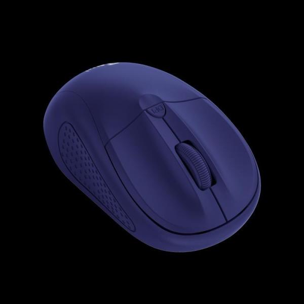 TRUST Myš PRIMO WIRELESS MOUSE MATT BLUE, USB, bezdrátová1