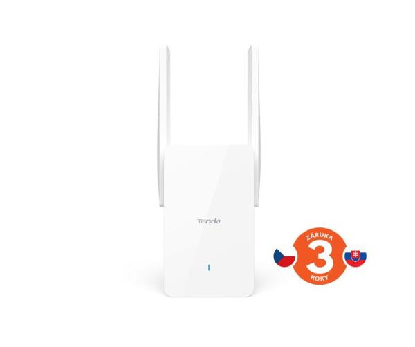 Tenda A33 - WiFi Range Extender AX3000 WiFi 6, opakovač 2976 Mb/ s, 1x GLAN 1 Gb/ s, WPS, 2x 5dBi, WPA3