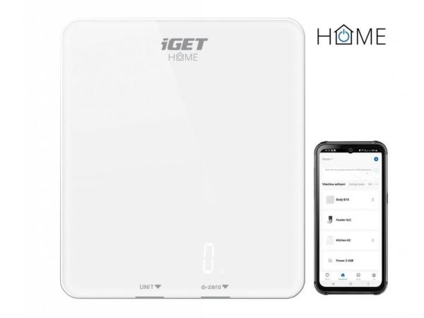 iGET HOME KITCHEN K2 White - nutričná váha