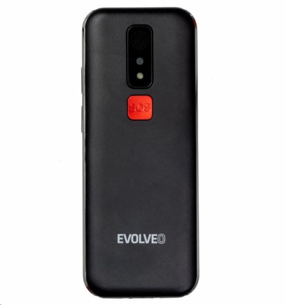 EVOLVEO EasyPhone LT,  mobilní telefon pro seniory s nabíjecím stojánkem,  černá1