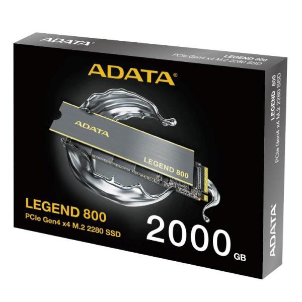 ADATA SSD LEGEND 800 2TB,  M.2 2280,  PCIe Gen4x4,  NVMe 1.4,  (R:3500/  W:2800MB/ s)6