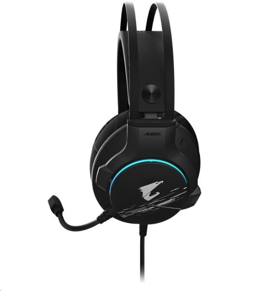GIGABYTE sluchátka s mikrofonem AORUS H1,  headset,  USB4