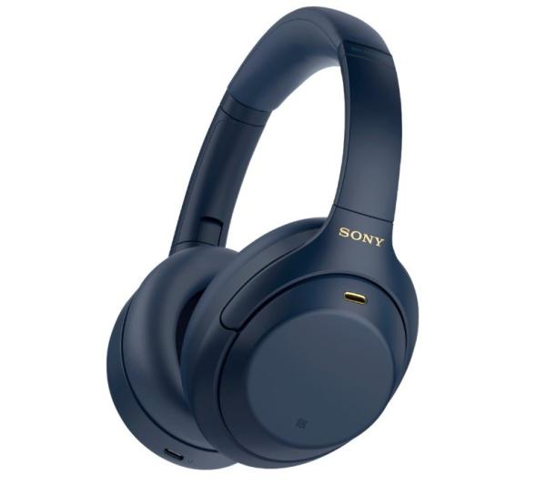 Sony bezdrátová sluchátka WH-1000XM4,  EU,  modrá