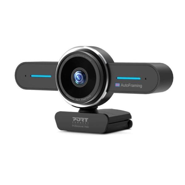 PORT mini konferenční kamera,  4K,  autoframing,  stereo,  černá2