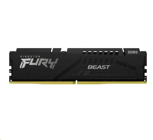 KINGSTON DIMM DDR5 32GB 6000MT/ s CL36 FURY Beast Černá EXPO