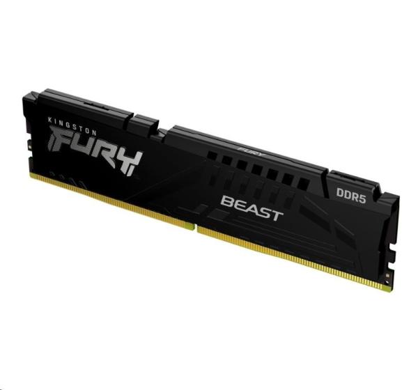 KINGSTON DIMM DDR5 8GB 6000MT/s CL36 FURY Beast Černá EXPO1