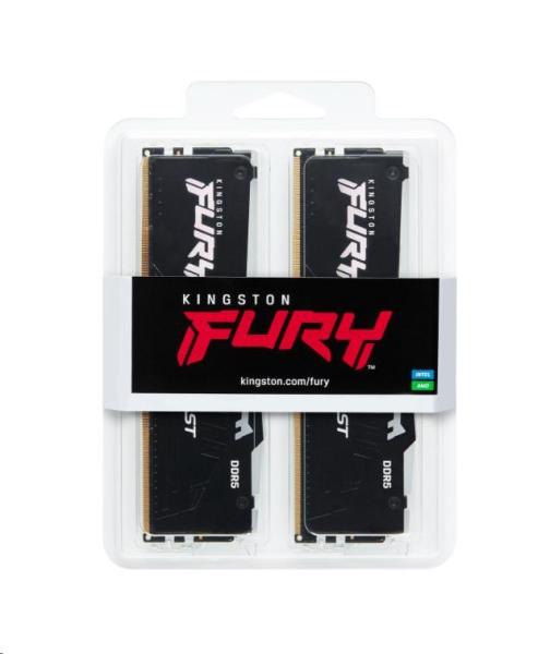 KINGSTON DIMM DDR5 64GB (Kit of 2) 5200MT/ s CL36 FURY Beast RGB EXPO0