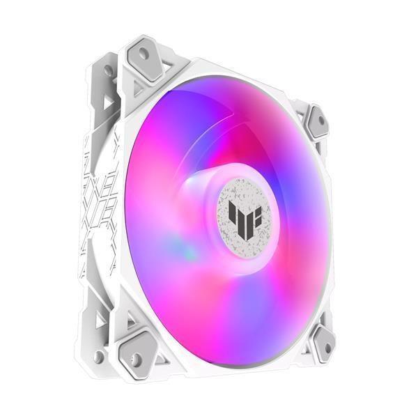 ASUS ventilátor TUF GAMING TF120 ARGB 3IN1 WHITE, 3x120mm PC case fan4