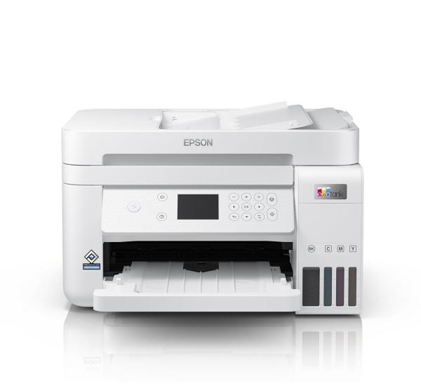 Atramentová tlačiareň EPSON EcoTank L6276, 3v1, A4, 1200x4800dpi, 33 str./min, USB, Wi-Fi, LAN, biela, 3 roky záruka po4