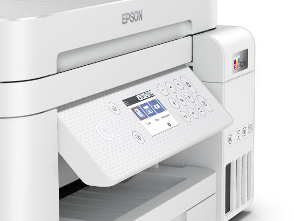 Atramentová tlačiareň EPSON EcoTank L6276, 3v1, A4, 1200x4800dpi, 33 str./min, USB, Wi-Fi, LAN, biela, 3 roky záruka po0