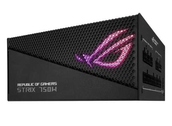 ASUS zdroj ROG STRIX 750W Gold Aura Edition,  750W,  80+ Gold,  ARGB8