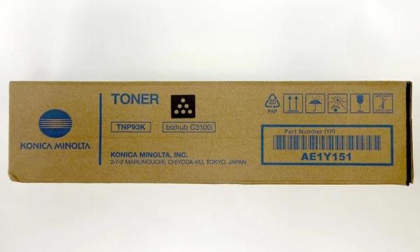 Minolta Toner TNP-93K,  čierny do bizhub C3100i (6k)