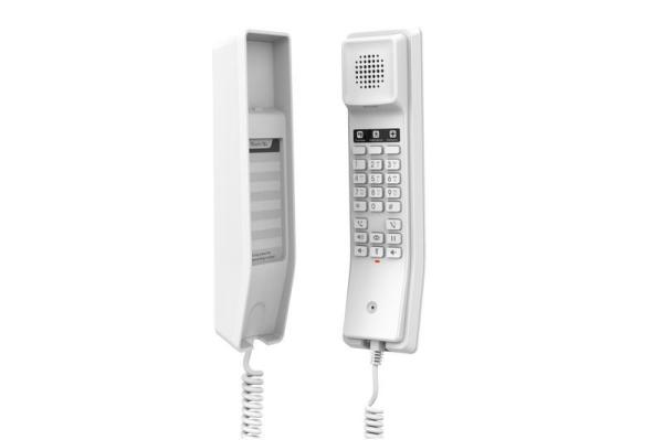 Grandstream GHP610W,  hotelový VoIP telefon,  2 linky,  2 SIP účty,  Wi-Fi,  HD Audio,  3 cestná konference,  Bílý2