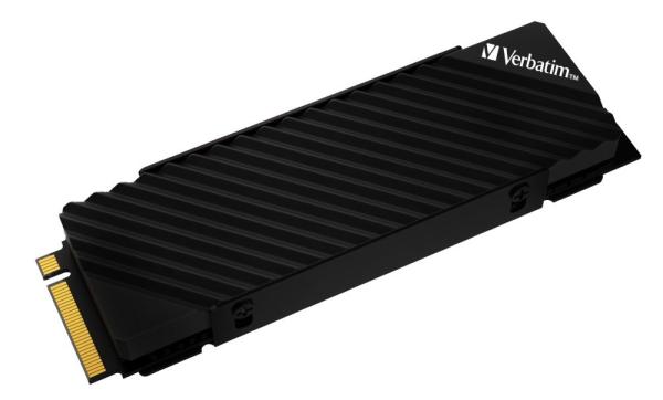 VERBATIM SSD Vi7000G Internal PCIe NVMe M.2 SSD 1TB ,  W 5500/  R 7400MB/ s