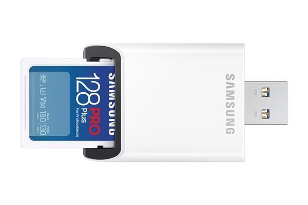 Samsung SDXC karta 128GB PRO PLUS + USB adaptér2