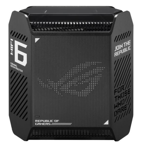 ASUS GT6 1-pack black Wireless AX10000 ROG Rapture Wifi 6 Tri-band Gaming Mesh System1