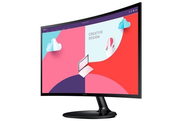 SAMSUNG MT LED LCD Monitor 24 S360C FullHD - Prohnutý 1800R,  VA,  1920x1080,  4ms, VGA, HDMI2