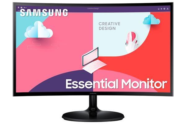 SAMSUNG MT LED LCD Monitor 27" S360C FullHD - Prohnutý 1800R,  VA,  1920x1080,  4ms,  75Hz, HDMI, VGA