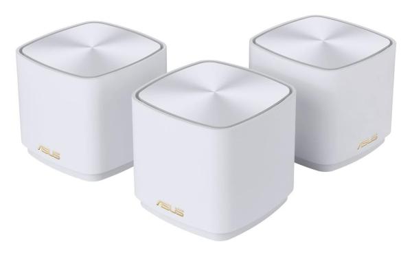 ASUS ZenWiFi XD4 Plus 3-pack white Wireless AX1800 Dual-band Mesh WiFi 6 System0