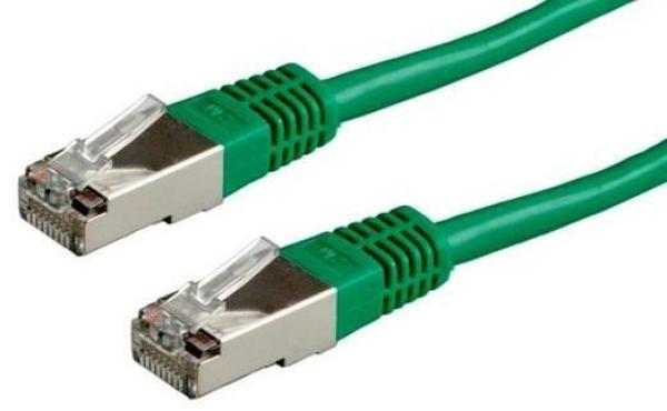 XtendLan patch kábel Cat5E,  FTP - 0, 5m,  zelený (predaj po 10 ks)