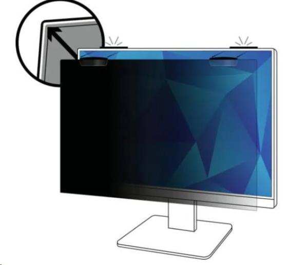 Dell  3M™ Privacy Filter for 24.5in Full Screen Monitor with 3M™ COMPLY™ Magnetic Attach,  16:9,  PF245W9EM