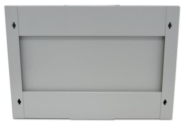 XtendLan 19" nástěnný rozvaděč 7U 520x400,  nosnost 35 kg,  skleněné kouřové dveře,  svařovaný,  šedý4