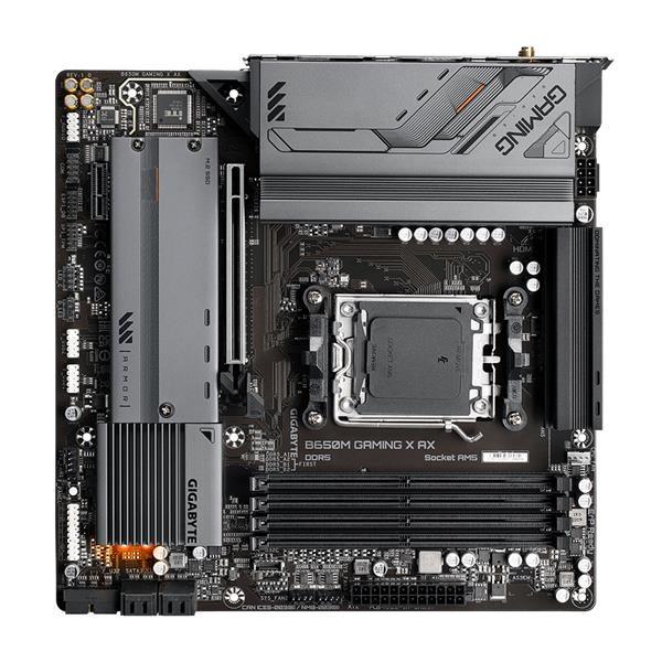 BAZAR - GIGABYTE MB Sc AM5 B650M GAMING X AX, AMD B650, 4xDDR5, 2xDP, 1xHDMI, WI-FI, mATX - Po opravě (Bez příšlušenství3