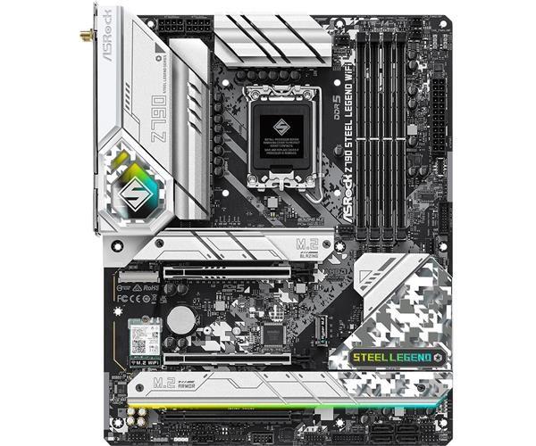 ASRock MB Sc LGA1700 Z790 STEEL LEGEND WIFI,  Intel Z790,  4xDDR5,  1xDP,  1xHDMI,  WI-FI2