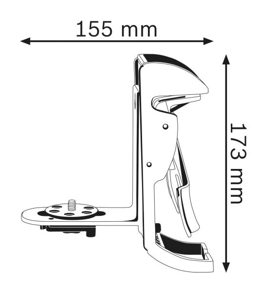 BOSCH BM 3,  univerzální držák1