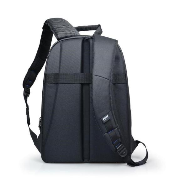 PORT batoh CHICAGO EVO na notebook 15, 6’’ a tablet 10, 1",  integrovaný USB port,  zámek zipu,  černá2