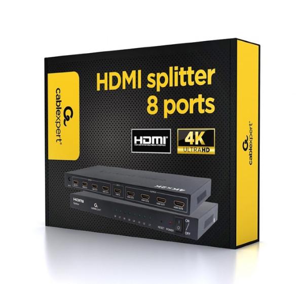 GEMBIRD Dátový prepínač HDMI splitter 2-cestný splitter2