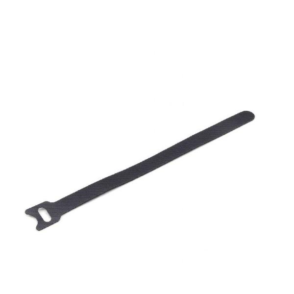 C-Tech CABLEXPERT stahovací pásky na suchý zip,  210mm,  černé,  100ks v balení