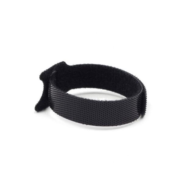 C-Tech CABLEXPERT stahovací pásky na suchý zip,  210mm,  černé,  100ks v balení1