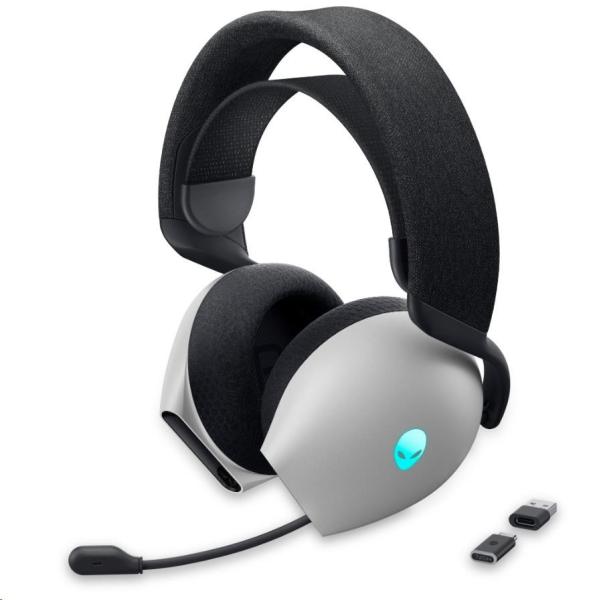 Alienware Dual Mode Wireless Gaming Headset - AW720H (Lunar Light)