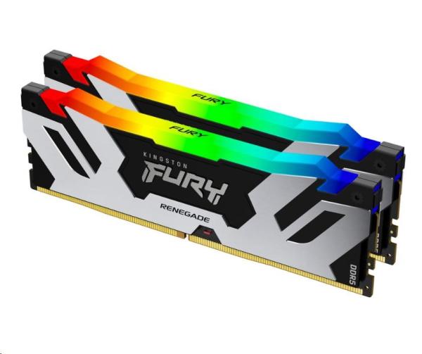 KINGSTON DIMM DDR5 64GB (Kit of 2) 6000MT/ s CL32 FURY Renegade RGB