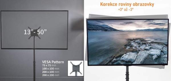 Stojan na Tv monitor Fiber Mounts FM11
1