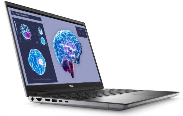 DELL NTB Precision 7680/i7-13850HX/32GB/1TB/16" FHD+ /IR Cam & Mic/Nvidia RTX 2000/Backlit Kb/W11P/3Y PS NBD2