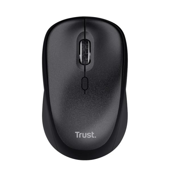 TRUST myš TM-201 WIRELESS MOUSE ECO,  optická,  černá2